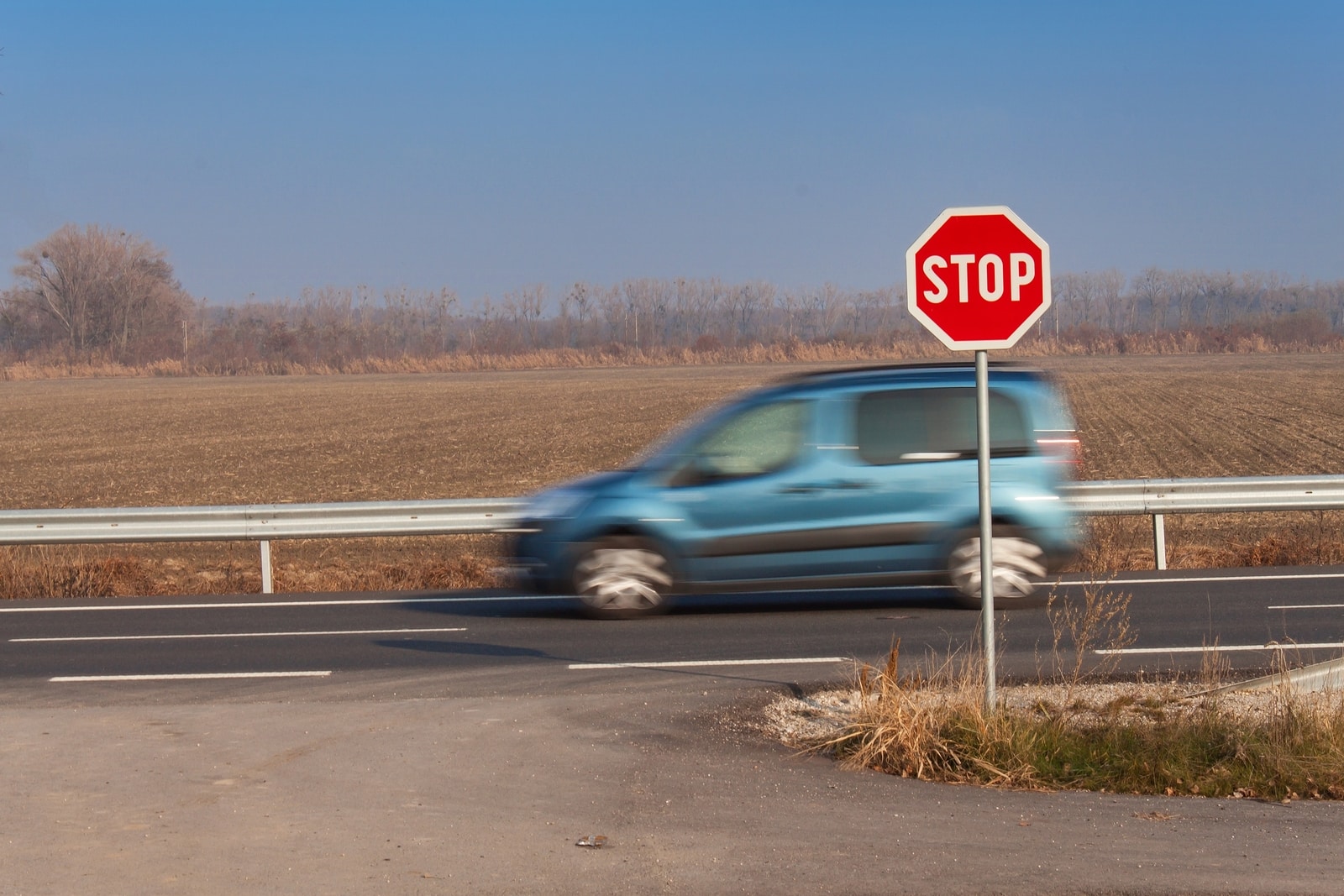 Running Stop Signs